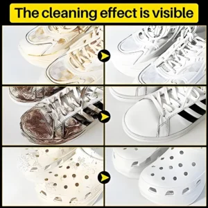 JMBW INTERNATIONAL Sneaker & Shoe Cleaner Wipes - 2 Packs of 80 Cleaner (Leather, Generic, Synthetic Leather, Sports Shoes, Nylon, Natural)